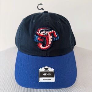 Jacksonville Jumbo Shrimp Hat Mens Womens Fan Gear MILB Minor League Baseball